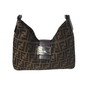 Fendi Bag Denim Zucca Shoulder